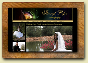 <div style='margin-top:-7px; '>Sheryl Pope Photography Website</div>